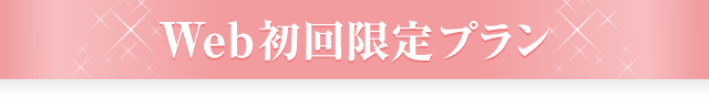 Web初回限定プラン